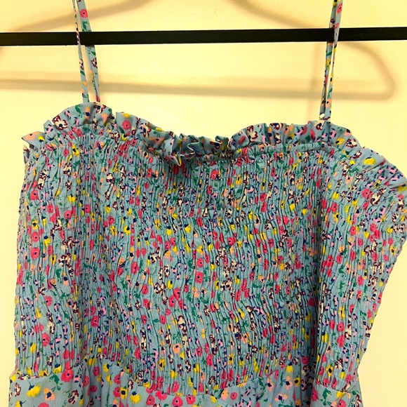 Vero Moda spaghetti strap floral mini dress - size XL  - NWT - Picture 3 of 9